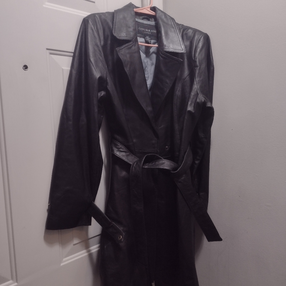 Centigrade leather jacket